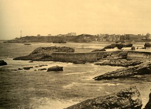 Biarritz - La Digue de la Cafetiere, c1930 by Unbekannt