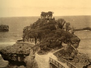 Biarritz - Le Rocher du Basta by Unbekannt