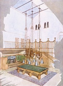 Billiards Room, designed by George Walton, from 