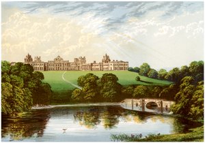 Blenheim Palace, Oxfordshire, home of the Duke of Marlborough by Unbekannt