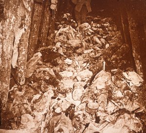 Bodies in tunnels under Mount Cornillet, Champagne, northern France