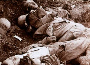 Bodies of German Grenadiers, c1914-c1918