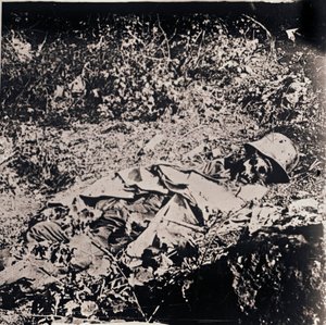 Body of Dead German Soldier, c1914-c1918