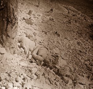 Body of Dead Soldier