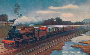 Bombay-Poona Mail, Great Indian Peninsula Railway, c1900 by Unbekannt
