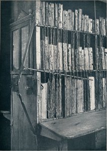 Bookcase, 15th Century, with Some Later Editions, and Catalogue Frame, 17th Century by Unbekannt