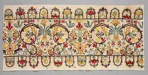 Border Strips of a Skirt, 1600s - 1700s by Unbekannt