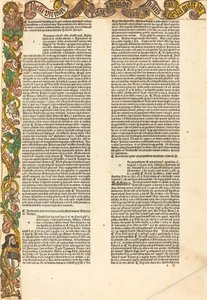Border from an Almanac by Unbekannt