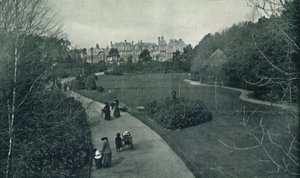 Boscombe Gardens, c1910 by Unbekannt