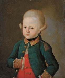 Boy Lance Corporal of the Preobrazhensky Regiment, End 1760s by Unbekannt