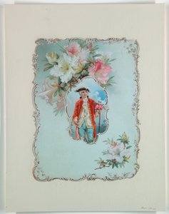 Boy Holding Bouquet of Roses, 1880–1910 by Unbekannt