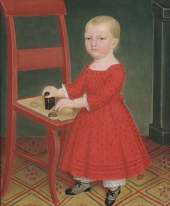 Boy with Blond Hair by Unbekannt