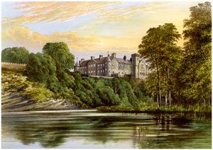 Brechin Castle, Brechin, Angus, Scotland, home of the Earl of Dalhousie, c1880 by Unbekannt