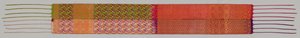 Bridal wedding sash by Unbekannt