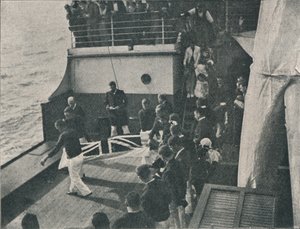 Bringing the Body on Deck, c1900, 1910 by Unbekannt