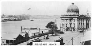Brisbane River, Queensland, Australia, 1928 by Unbekannt