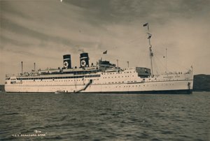British passenger ship SS Arandora Star of the Blue Star Line by Unbekannt