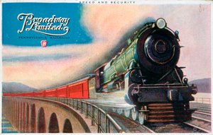 Broadway Limited, Pennsylvania Railroad, 1927 by Unbekannt