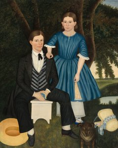 Brother and Sister, c. 1845