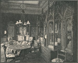 Buckingham Palace: The Prince Consorts Music-Room, 1886 by Unbekannt