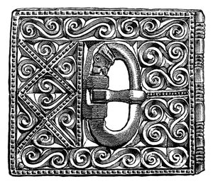 Buckle from Smithfield, London, 1893 by Unbekannt