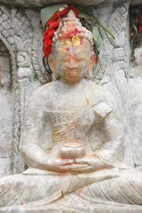Buddha of meditation, Kirtipur, Nepal by Unbekannt