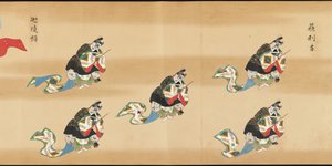 Bugaku Scroll by Unbekannt