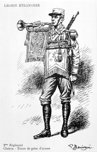 Bugler, 2nd Regiment of the French Foreign Legion by Unbekannt