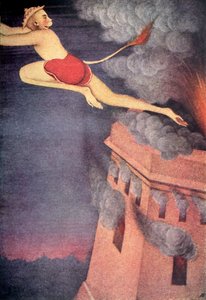 Burning of Lanka by Unbekannt