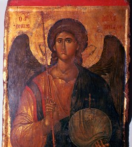 Byzantine icon of the Archangel Michael