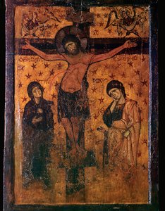 Byzantine Icon of the Crucifixion