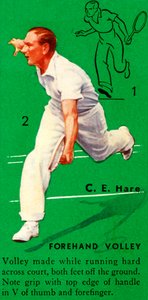 Forehand Volley, c1935