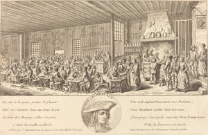 Cabaret of Ramponaux, c. 1760 by Unbekannt