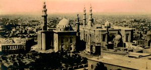 Cairo: General view and Sultan Hassan Mosque, c1918-c1939