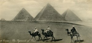 Cairo: The Pyramids of Gizeh by Unbekannt