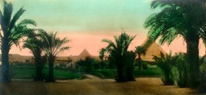 Cairo: Village near the Gizeh Pyramids