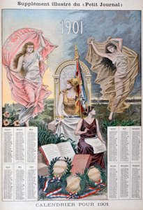Calendar for 1901