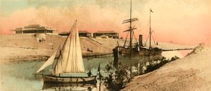 Canal of Suez - Chantier VI, c1918-c1939 by Unbekannt