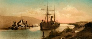 Canal of Suez - Tussun curve, c1918-c1939 by Unbekannt