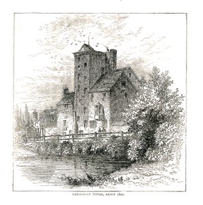 Canonbury Tower, About 1800, 1878