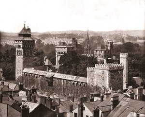 Cardiff Castle, Cardiff, Wales, 1894 by Unbekannt
