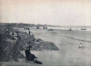 Carnousetie - The Town and the Beach, 1895 by Unbekannt