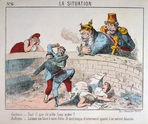 Cartoon, Paris Commune, 1871 by Unbekannt