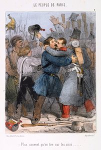 Cartoon Relating to the Paris Commune by Unbekannt