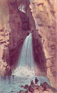 Cauldron Lynn. On the Devon, 19th century by Unbekannt