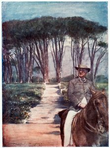 Cecil Rhodes, English-born South African Entrepreneur and Statesman, c1900 by Unbekannt