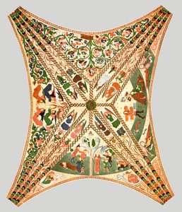 Ceiling Decoration in Floda Church, Flodafors, Södermanland County, Sweden by Unbekannt