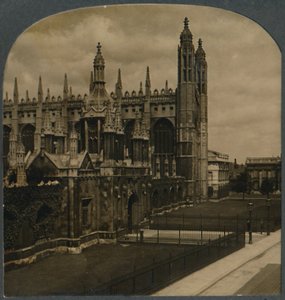 Celebrated Gothic Chapel of Kings College, Cambridge, England by Unbekannt