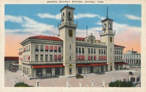 Central Railway Station, Havana, Cuba by Unbekannt