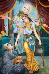 Chaityana Mahaprahbu, 15th Century Vaishnava Saint and Social Reformer, Vrindavan, India